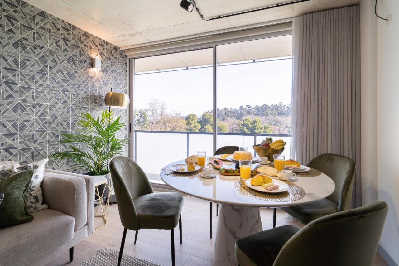 Host Wise - Luxurious Impressive Apartment - Balcony And Pool Vila Nova de Gaia Eksteriør billede