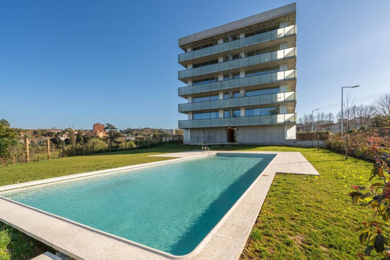 Host Wise - Luxurious Impressive Apartment - Balcony And Pool Vila Nova de Gaia Eksteriør billede