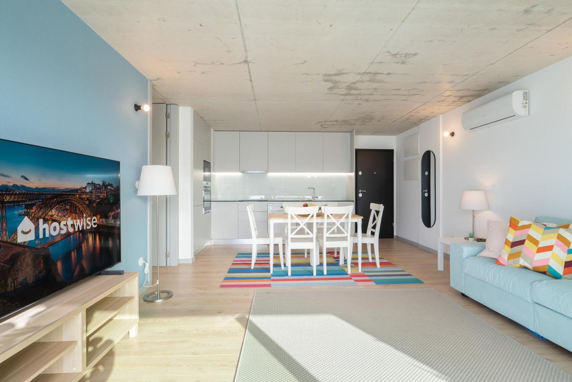 Host Wise - Luxurious Impressive Apartment - Balcony And Pool Vila Nova de Gaia Eksteriør billede