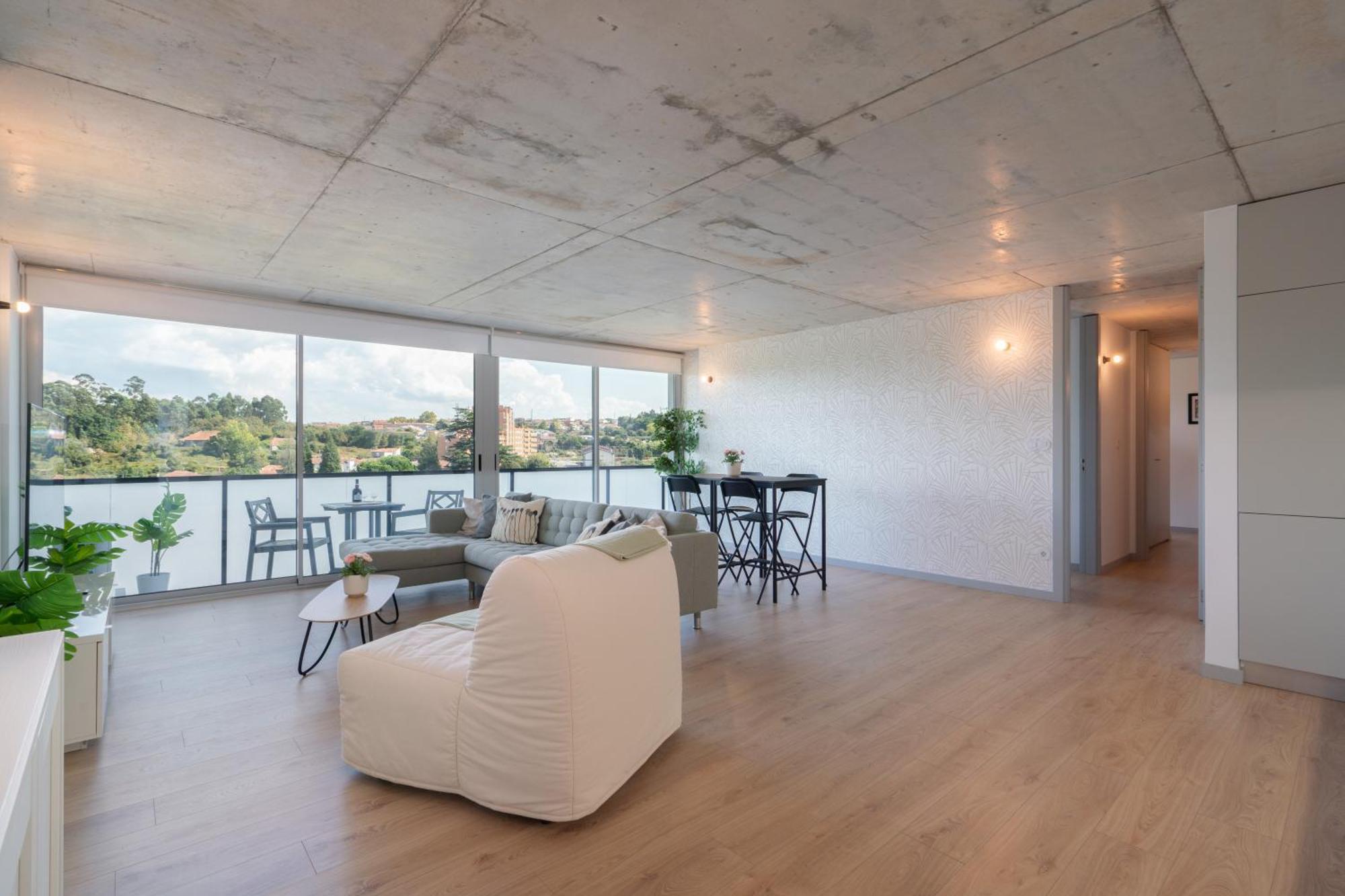 Host Wise - Luxurious Impressive Apartment - Balcony And Pool Vila Nova de Gaia Værelse billede