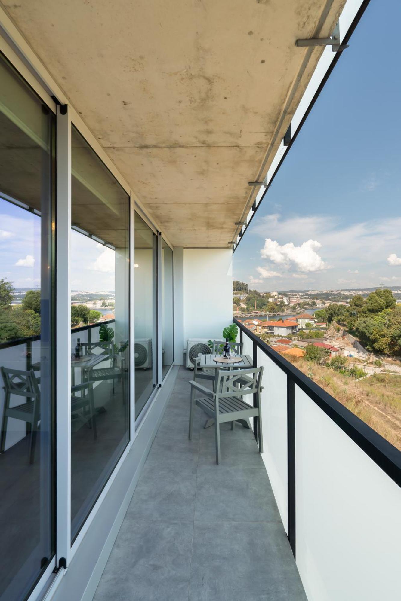 Host Wise - Luxurious Impressive Apartment - Balcony And Pool Vila Nova de Gaia Værelse billede