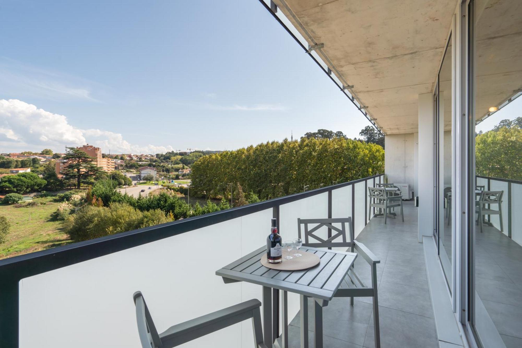 Host Wise - Luxurious Impressive Apartment - Balcony And Pool Vila Nova de Gaia Værelse billede