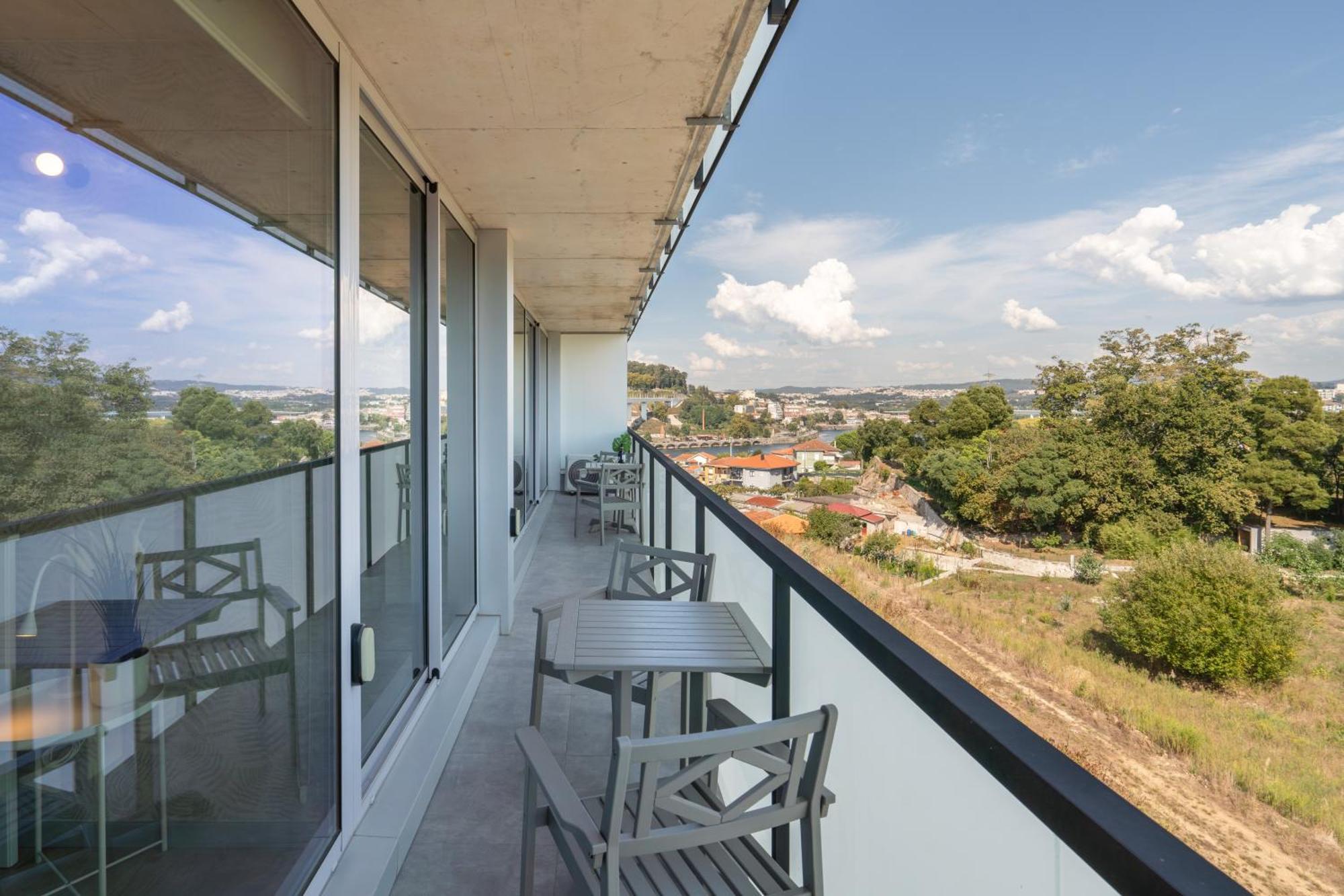 Host Wise - Luxurious Impressive Apartment - Balcony And Pool Vila Nova de Gaia Værelse billede
