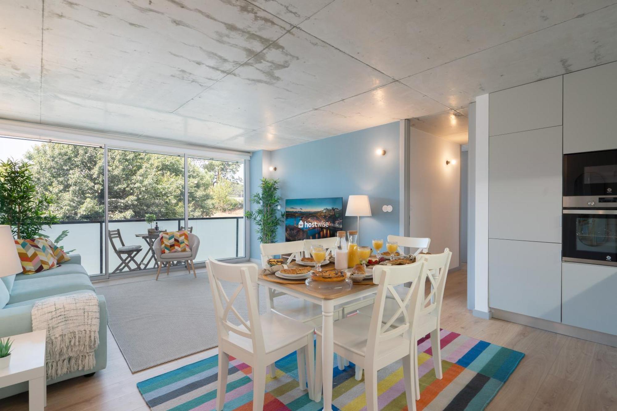 Host Wise - Luxurious Impressive Apartment - Balcony And Pool Vila Nova de Gaia Værelse billede