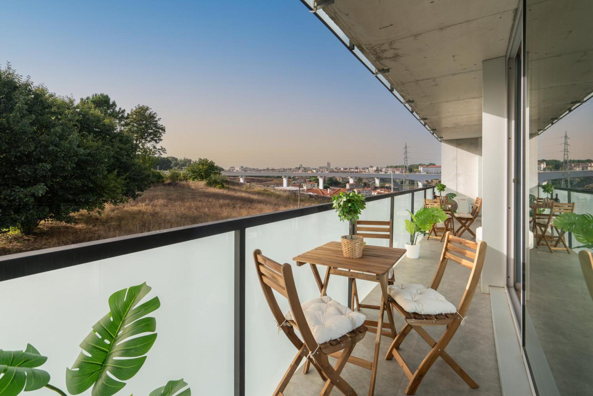 Host Wise - Luxurious Impressive Apartment - Balcony And Pool Vila Nova de Gaia Værelse billede