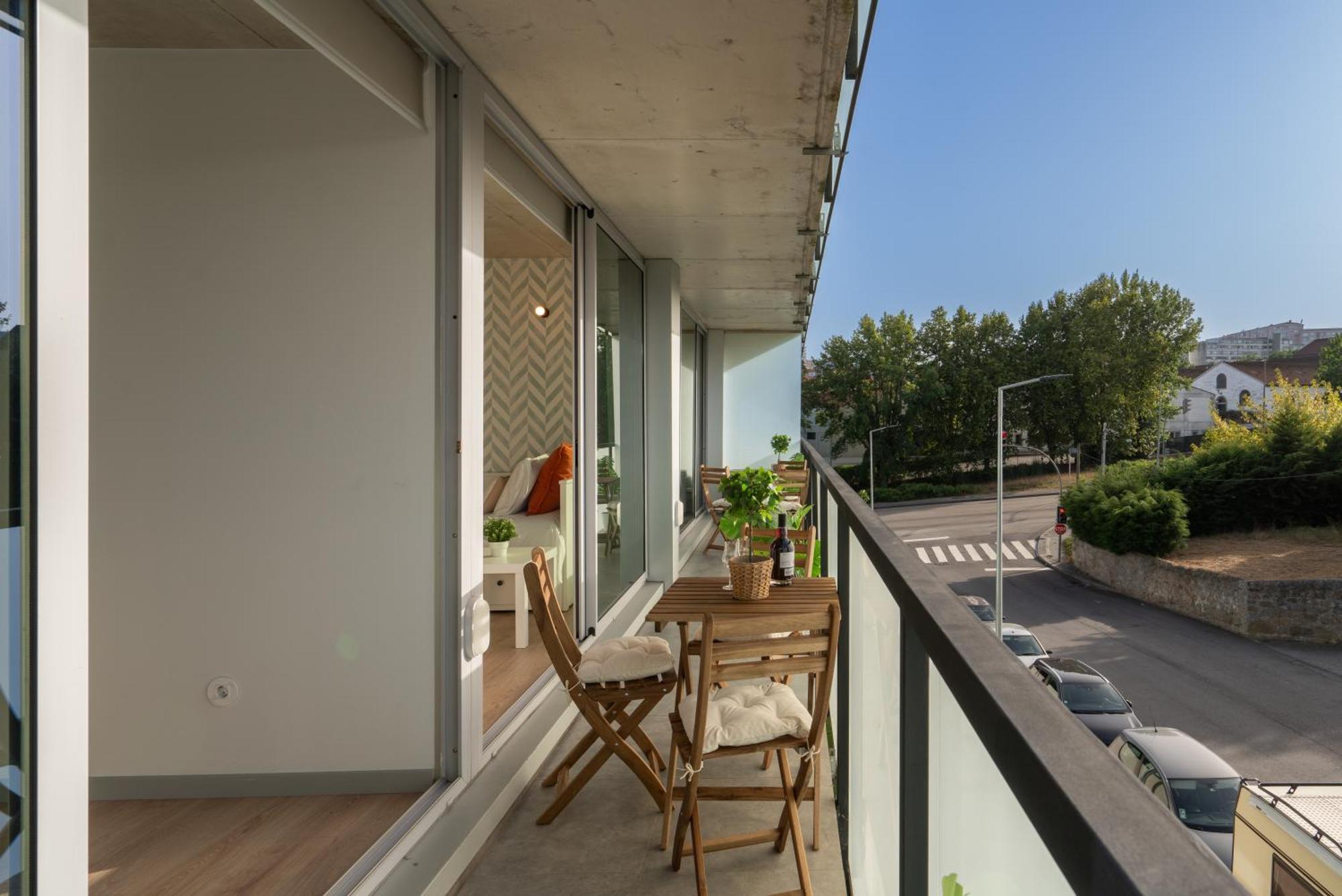 Host Wise - Luxurious Impressive Apartment - Balcony And Pool Vila Nova de Gaia Værelse billede