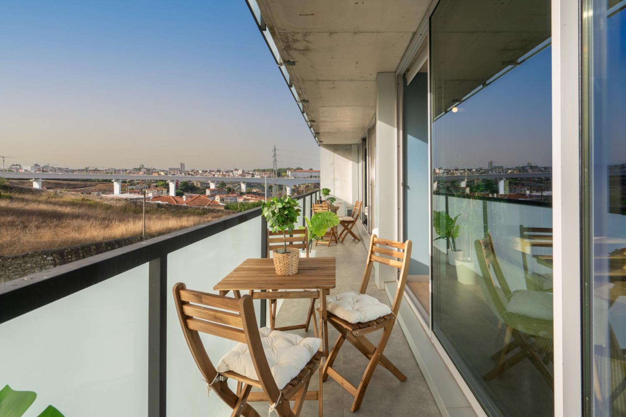 Host Wise - Luxurious Impressive Apartment - Balcony And Pool Vila Nova de Gaia Værelse billede